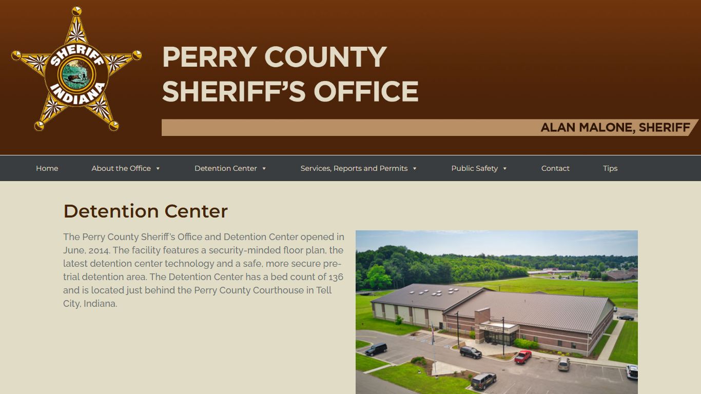 Detention Center - Perry County Sheriff